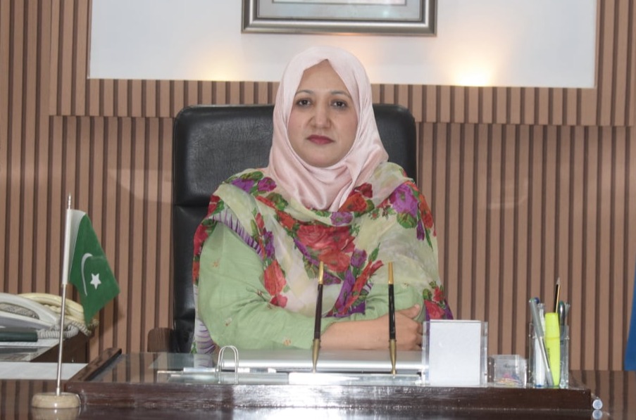 Portrait of Madam Samina Khan